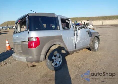 2003 Honda Element Ex from USA, damaged, VIN 5J6YH18513L011491